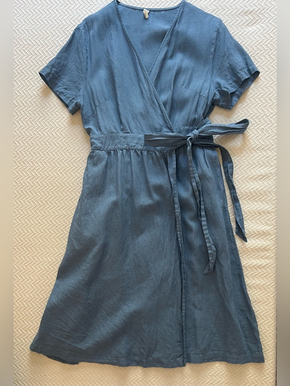 Grae Cove Linen Wrap Dress